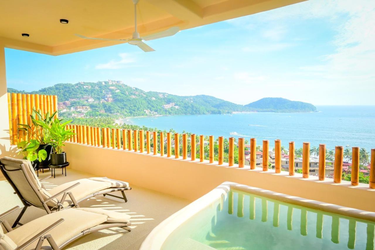 The Sunset Villas Zihuatanejo Exterior foto